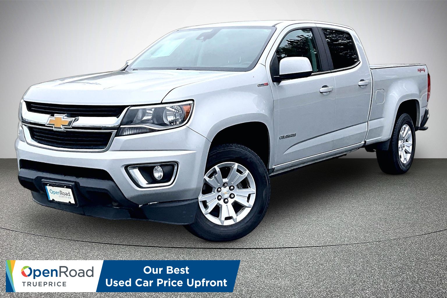 Silver Ice (MET) 2018 Chevrolet Colorado Pickup Truck Four-Wheel Drive Automatic