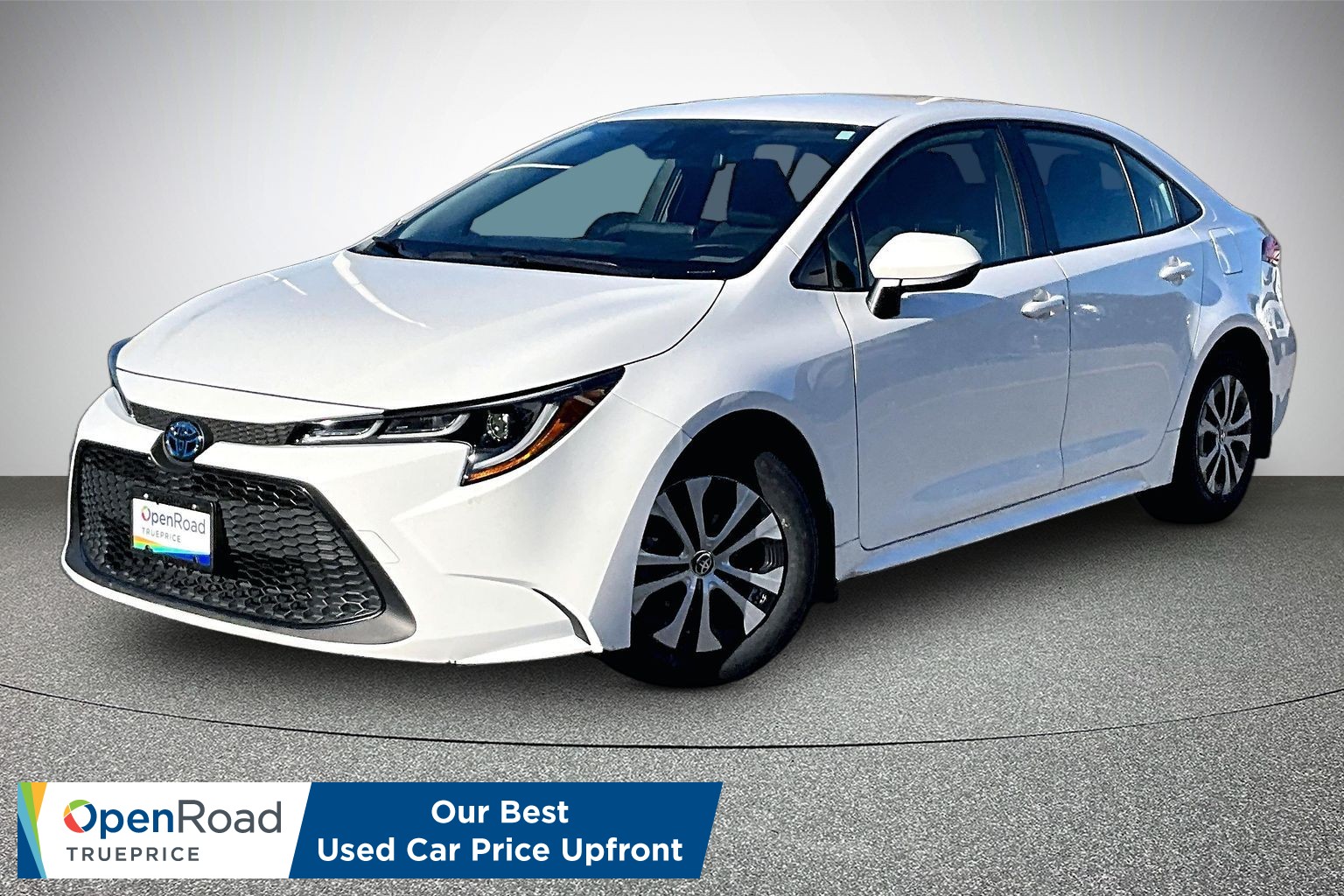 Super White 2022 Toyota Corolla Hybrid Sedan  Automatic
