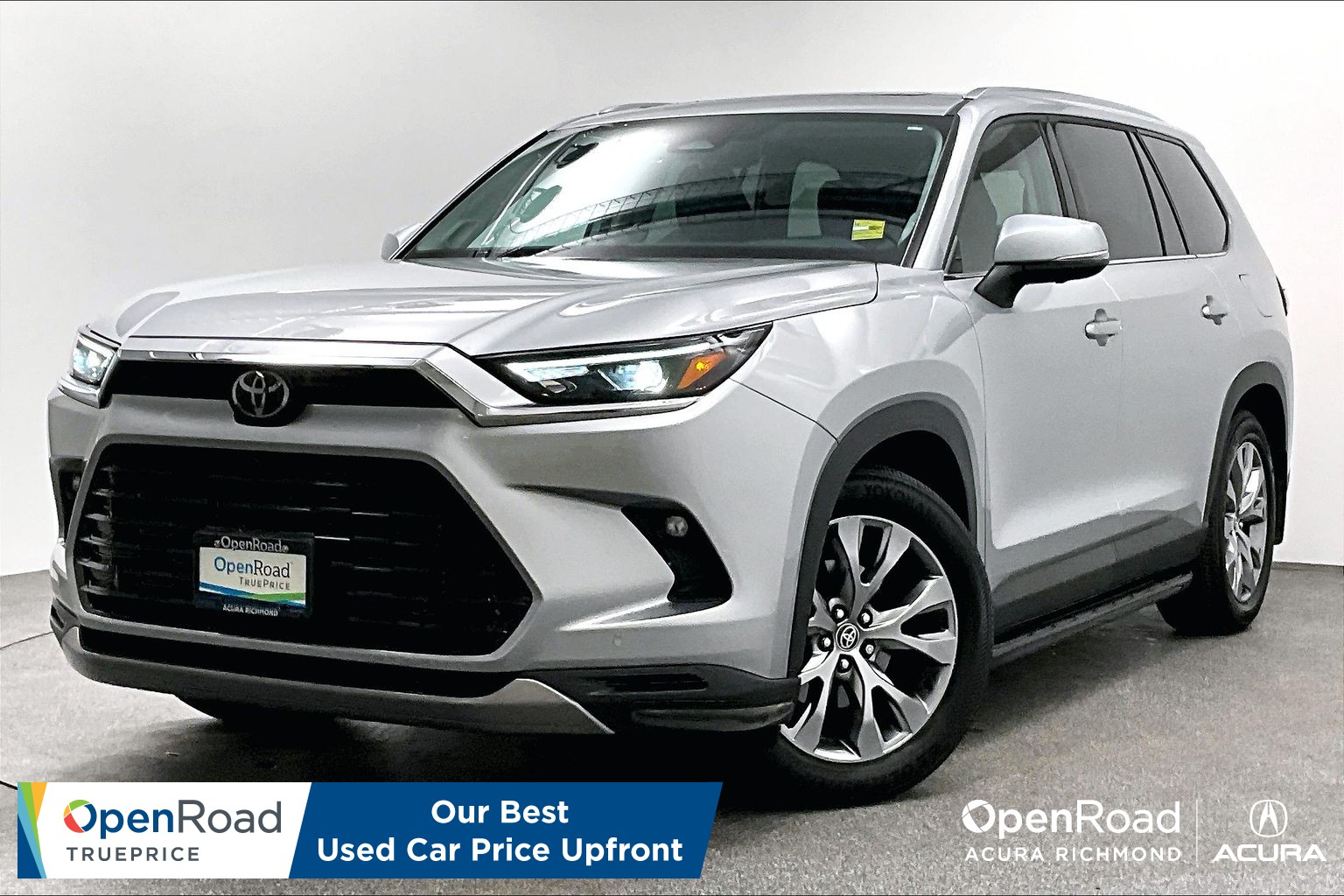 Celestial Silver Met 2024 Toyota Grand Highlander Limited AWD SUV / Crossover All-Wheel Drive Automatic