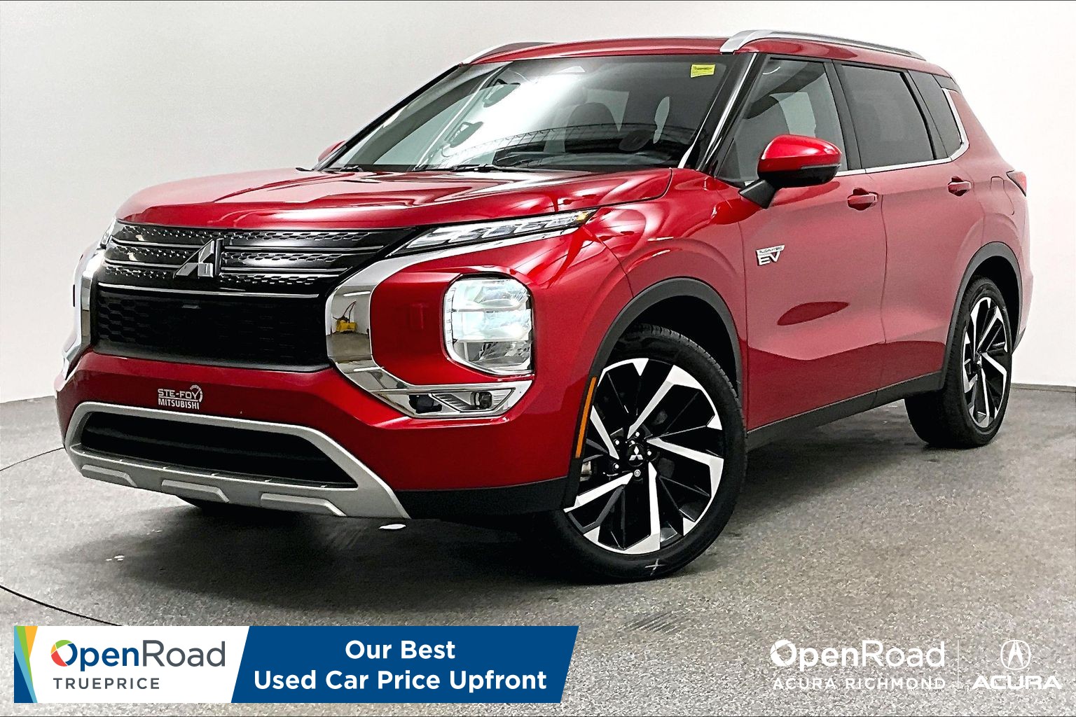 Red Diamond 2023 Mitsubishi Outlander Hybrid Plug-in Automatic