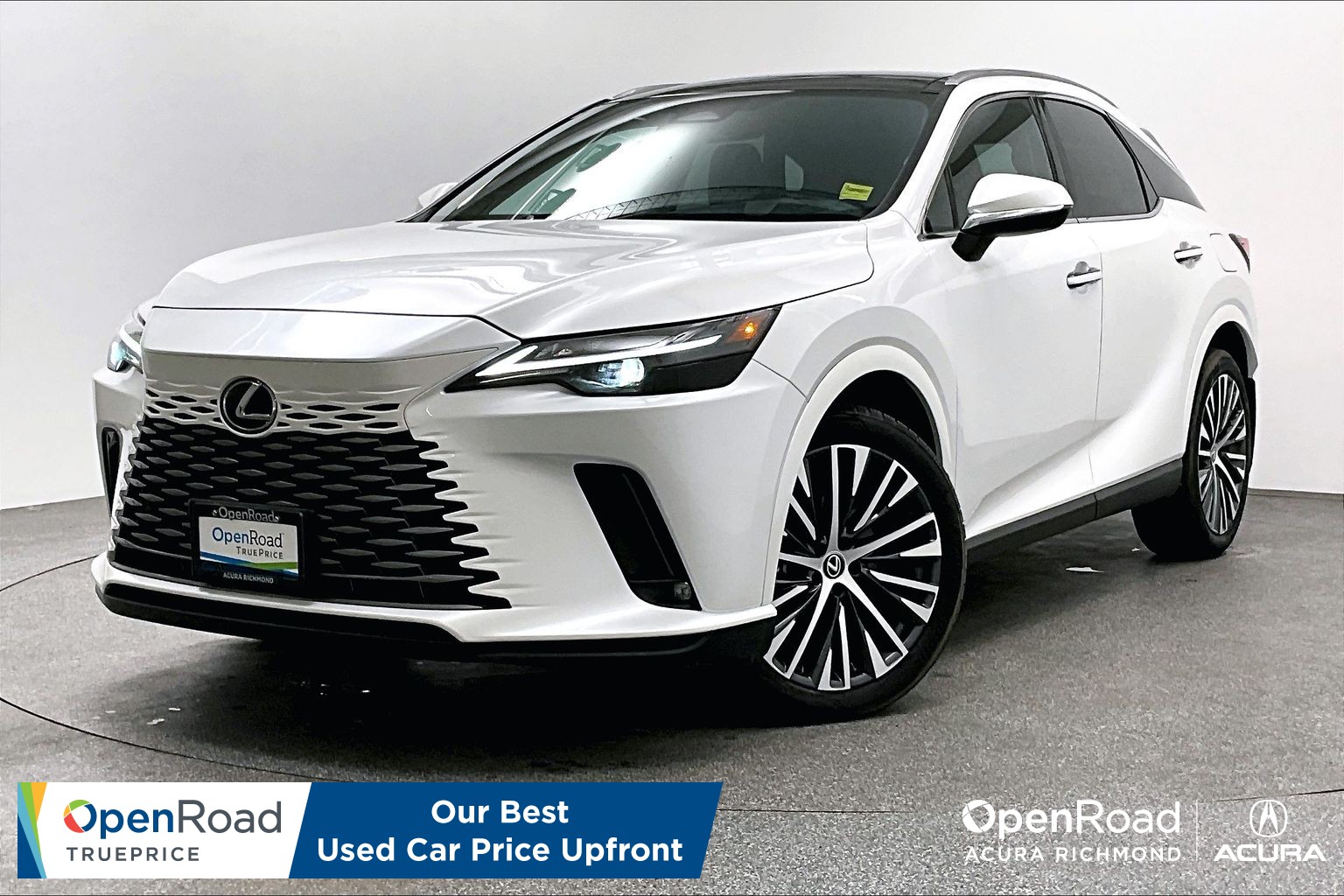 Ultra White 2025 Lexus RX Hybrid 350h AWD SUV / Crossover All-Wheel Drive Automatic