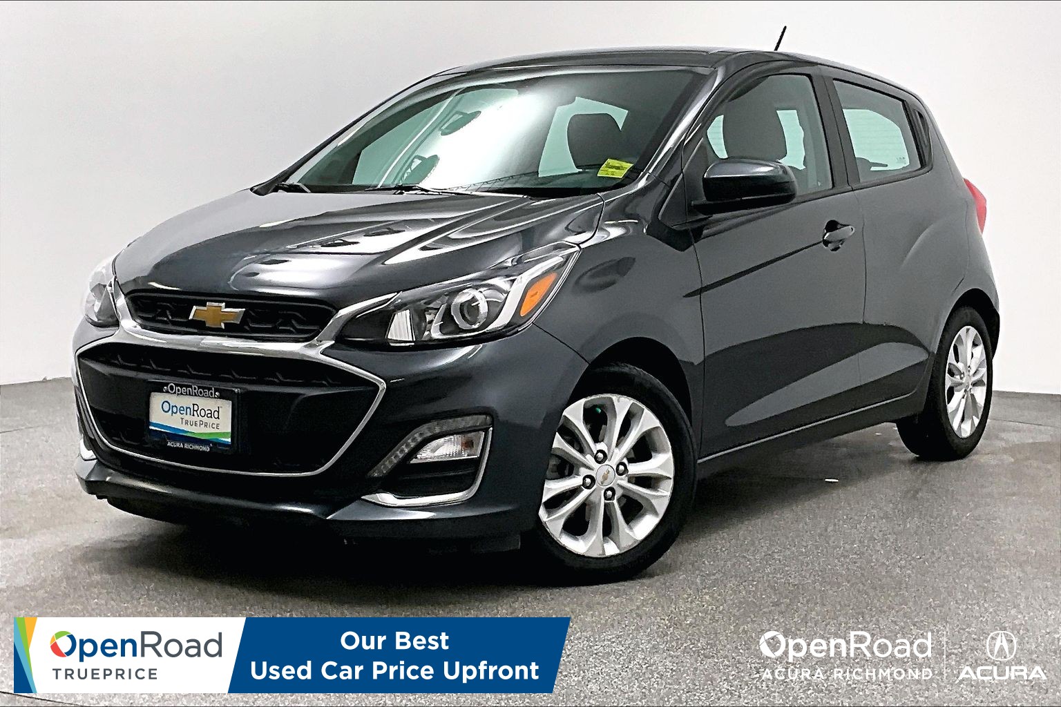 Gray (Nightfall Grey (MET)) 2019 Chevrolet Spark 1LT FWD Hatchback Front-Wheel Drive Automatic