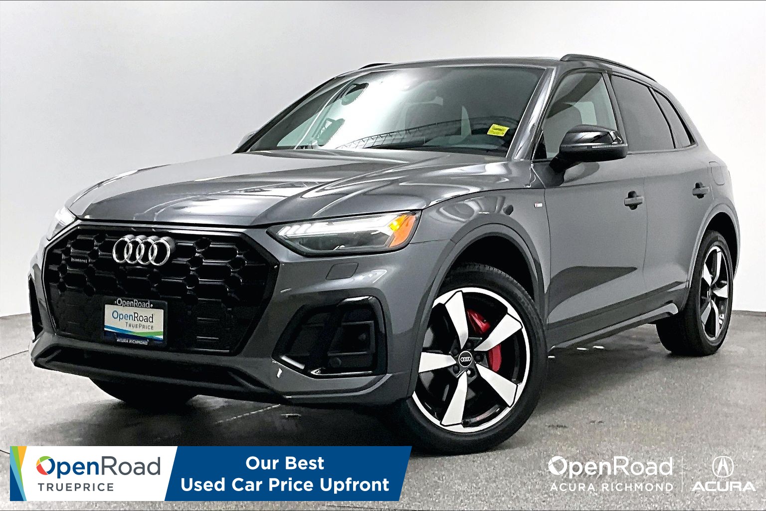 Gray 2023 Audi Q5 Hybrid Plug-in SUV / Crossover All-Wheel Drive Automatic