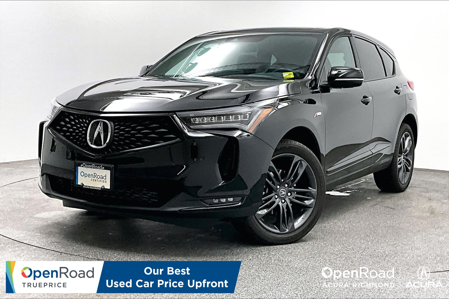 Majestic Black Pearl 2024 Acura RDX SUV / Crossover All-Wheel Drive Automatic