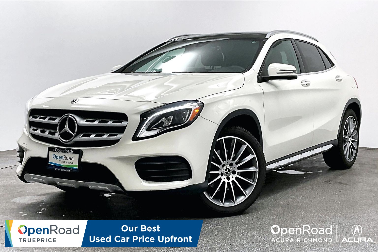 Polar White 2018 Mercedes-Benz GLA SUV / Crossover All-Wheel Drive Automatic