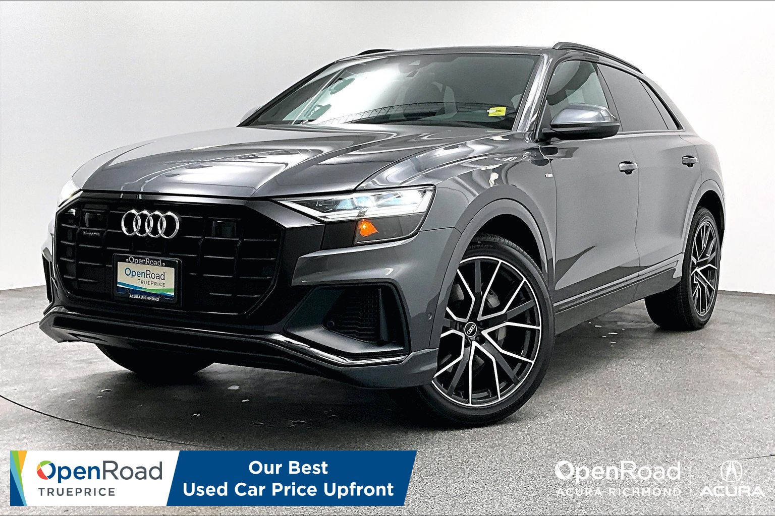 Gray (Daytona Grey Pearl Effect) 2022 Audi Q8 SUV / Crossover Automatic