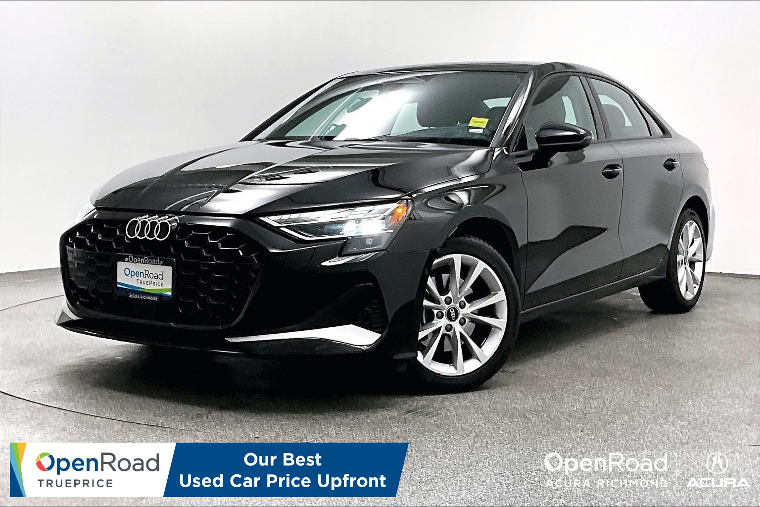 Brilliant Black 2026 Audi A3 Sedan  Automatic