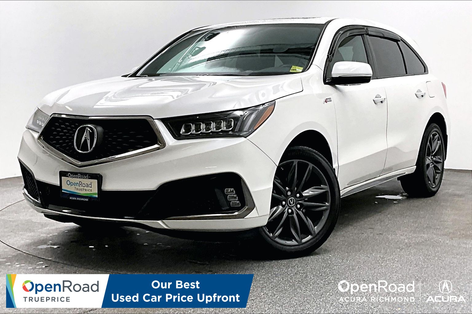 Platinum White Pearl 2020 Acura MDX SUV / Crossover Automatic
