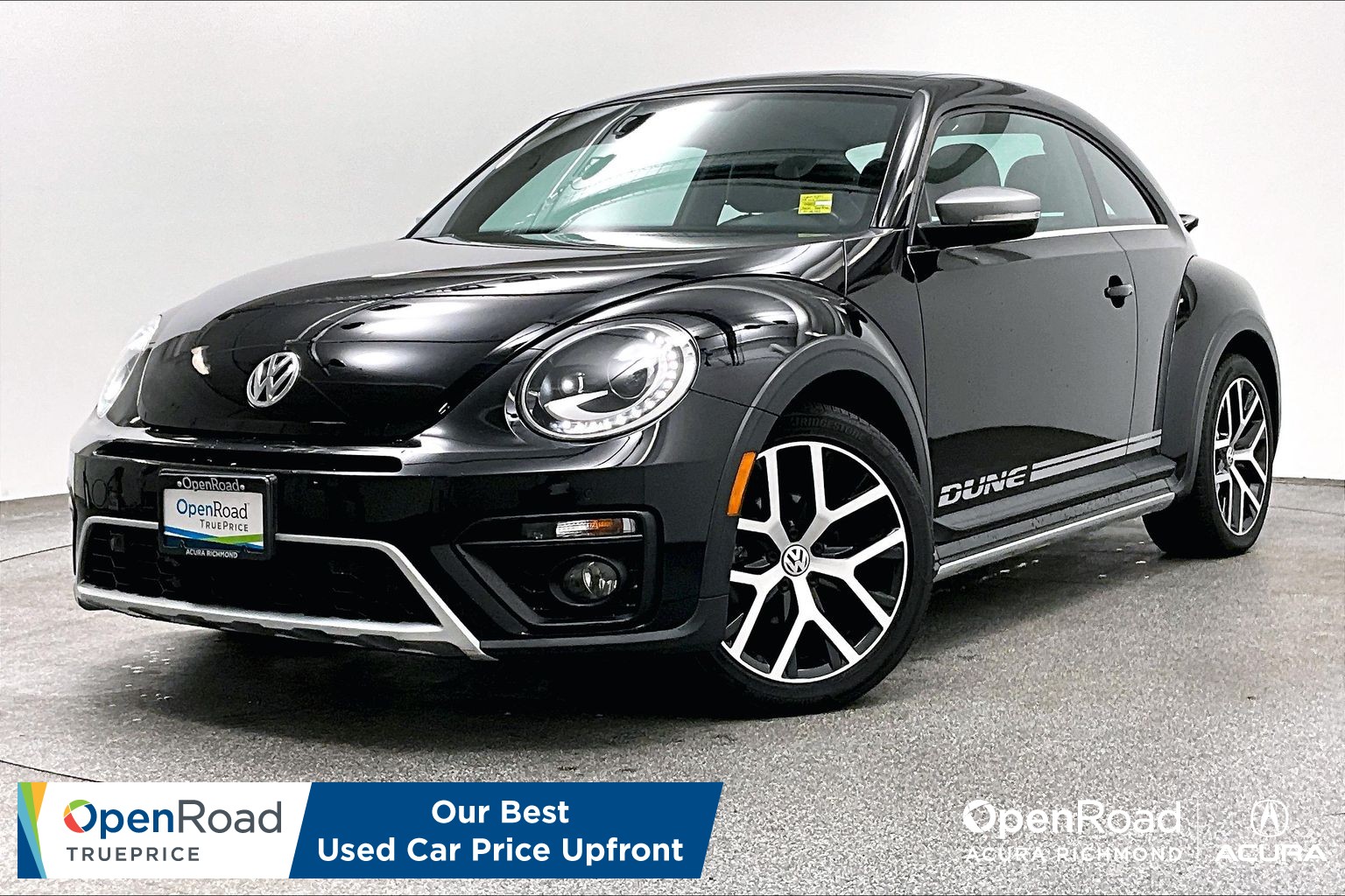 Deep Black Pearl 2018 Volkswagen Beetle Hatchback Automatic