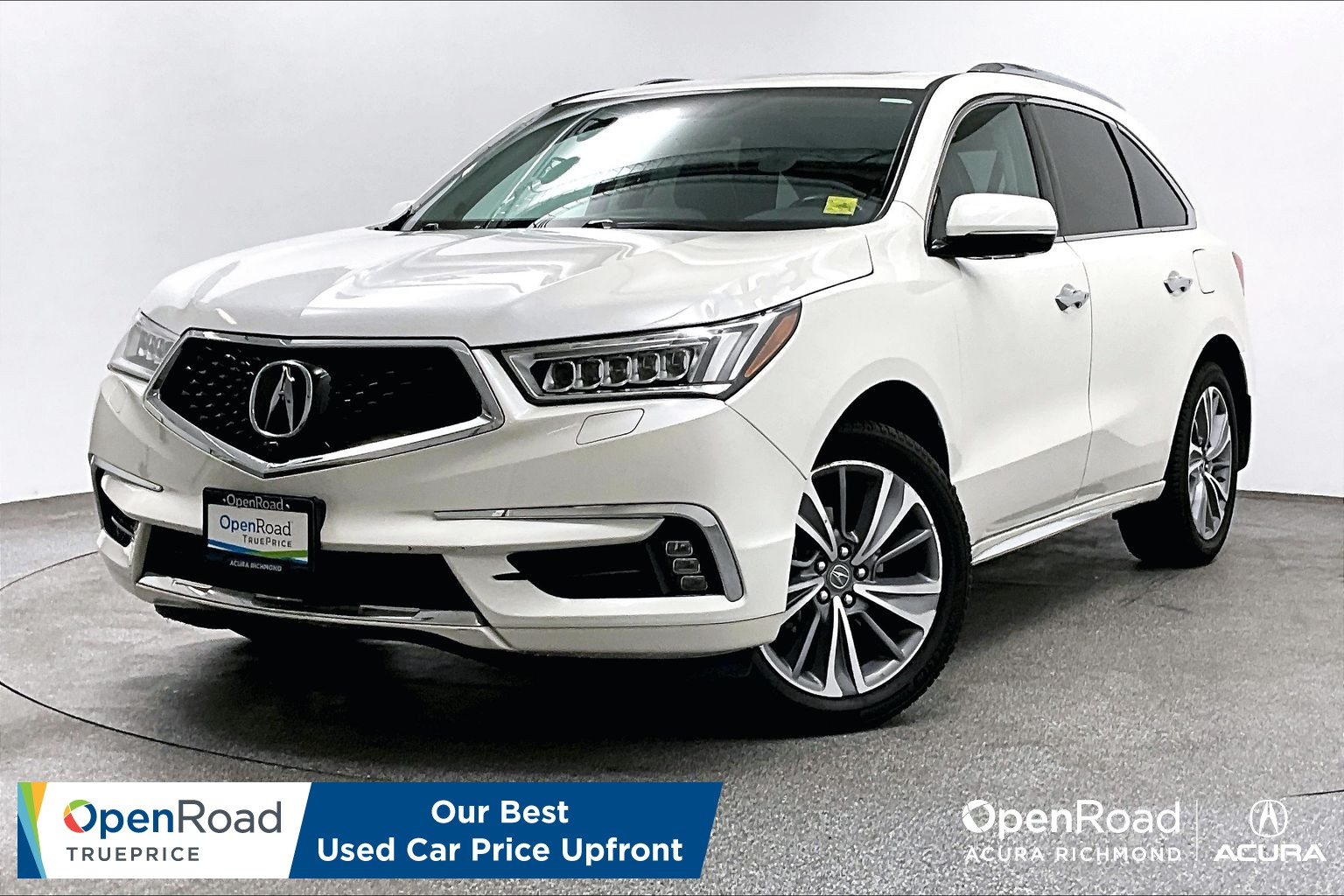White Diamond Pearl 2017 Acura MDX SUV / Crossover Automatic
