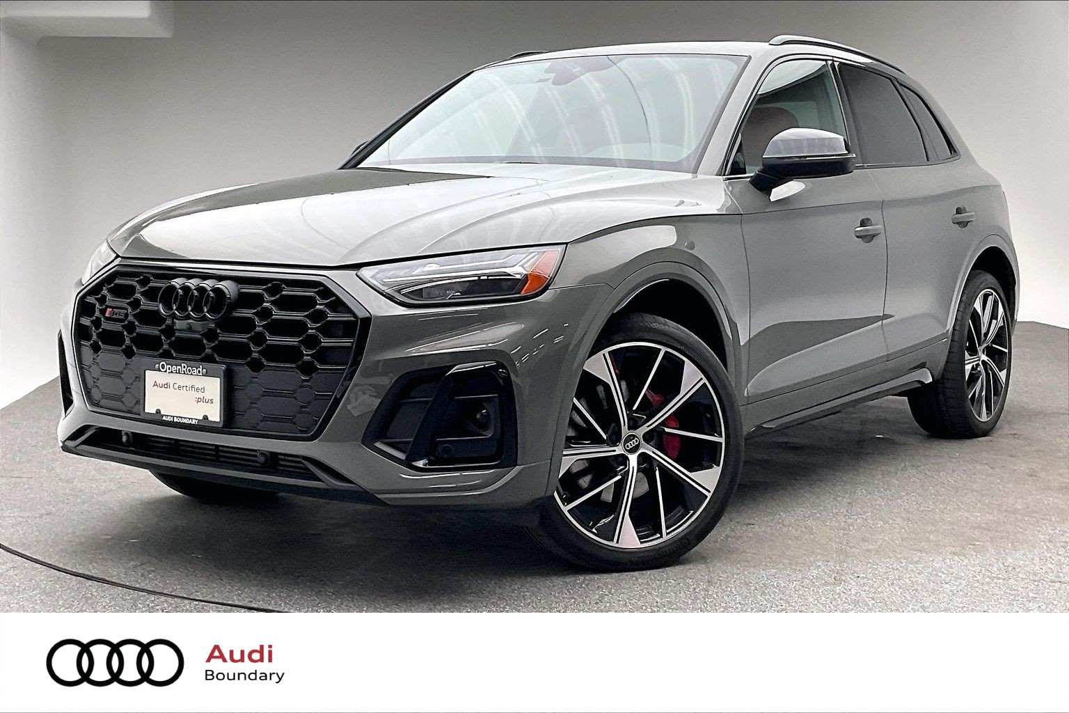 Gray (Chronos grey metallic) 2023 Audi SQ5 SUV / Crossover All-Wheel Drive Automatic