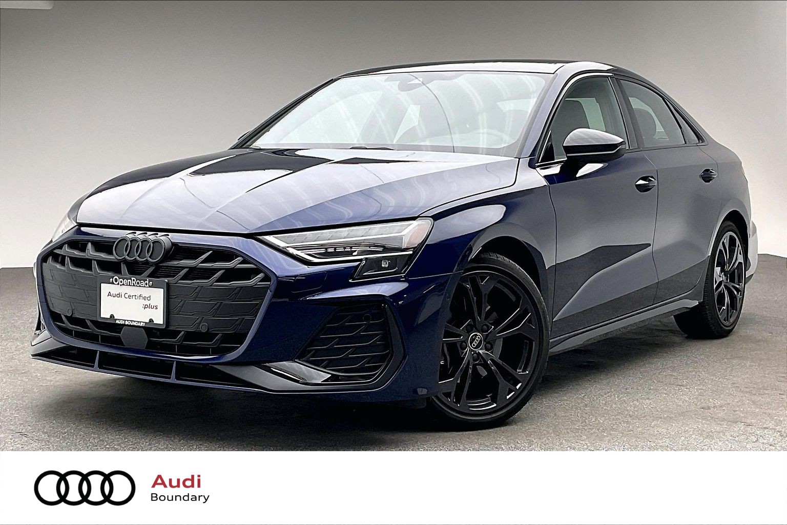Navarra Blue Metallic 2025 Audi A3 Sedan Automatic