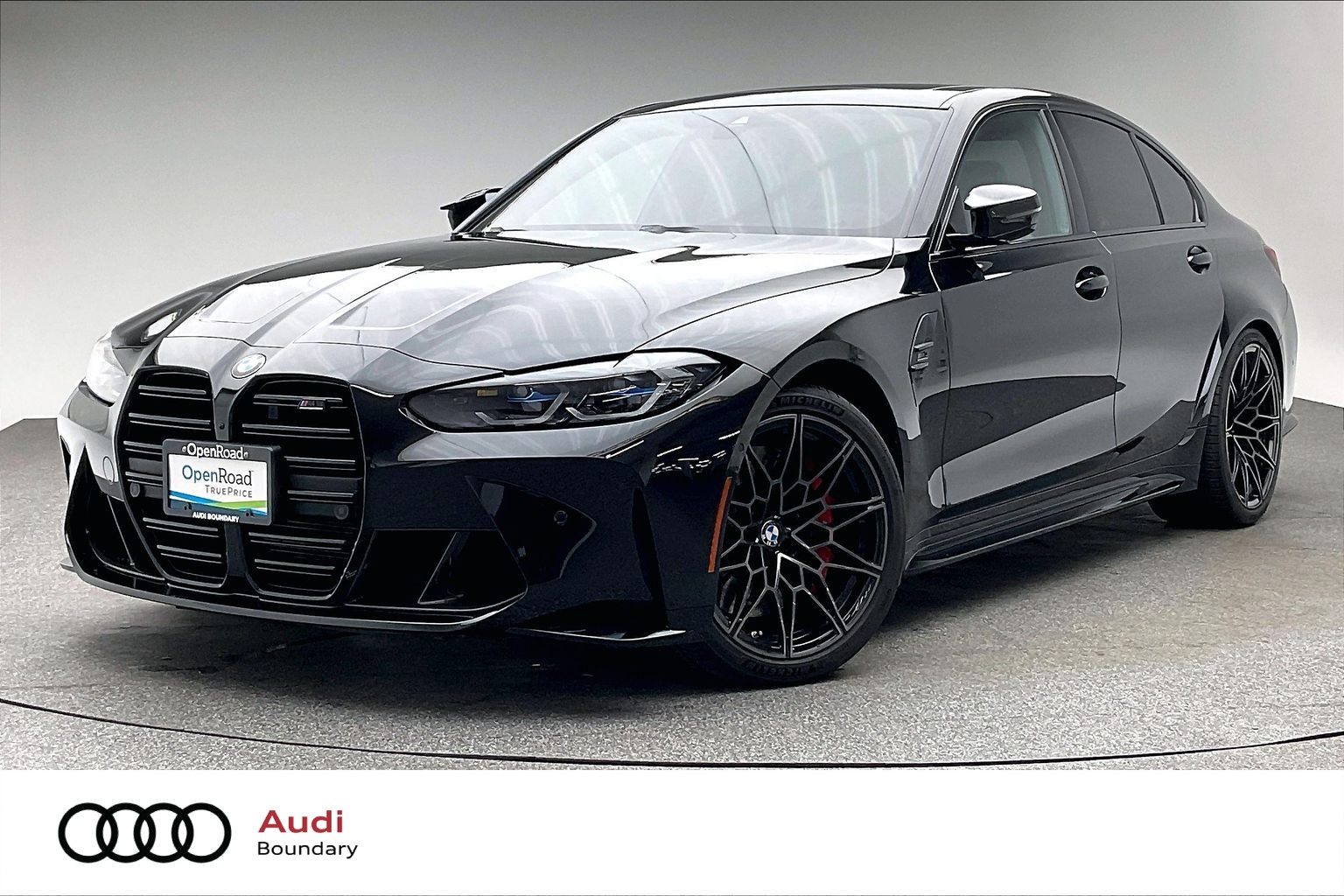 Black Sapphire Met 2022 BMW M3 Sedan All-Wheel Drive Automatic