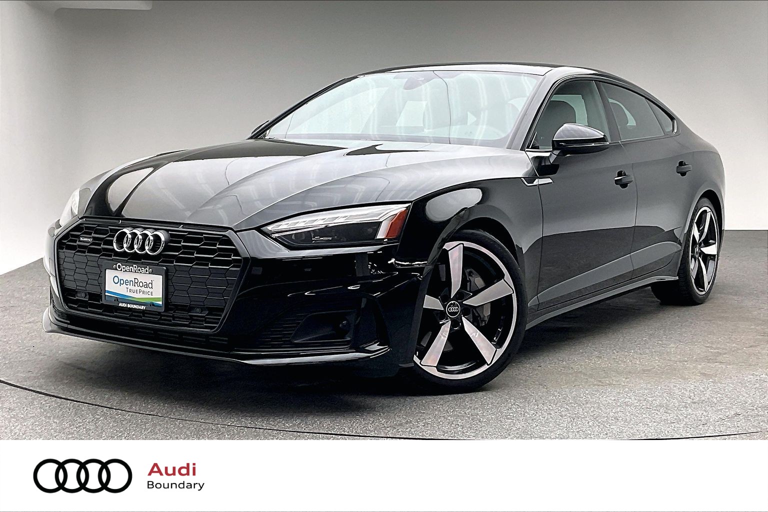 Mythos Black Metallic 2024 Audi A5 Sportback Sedan Automatic
