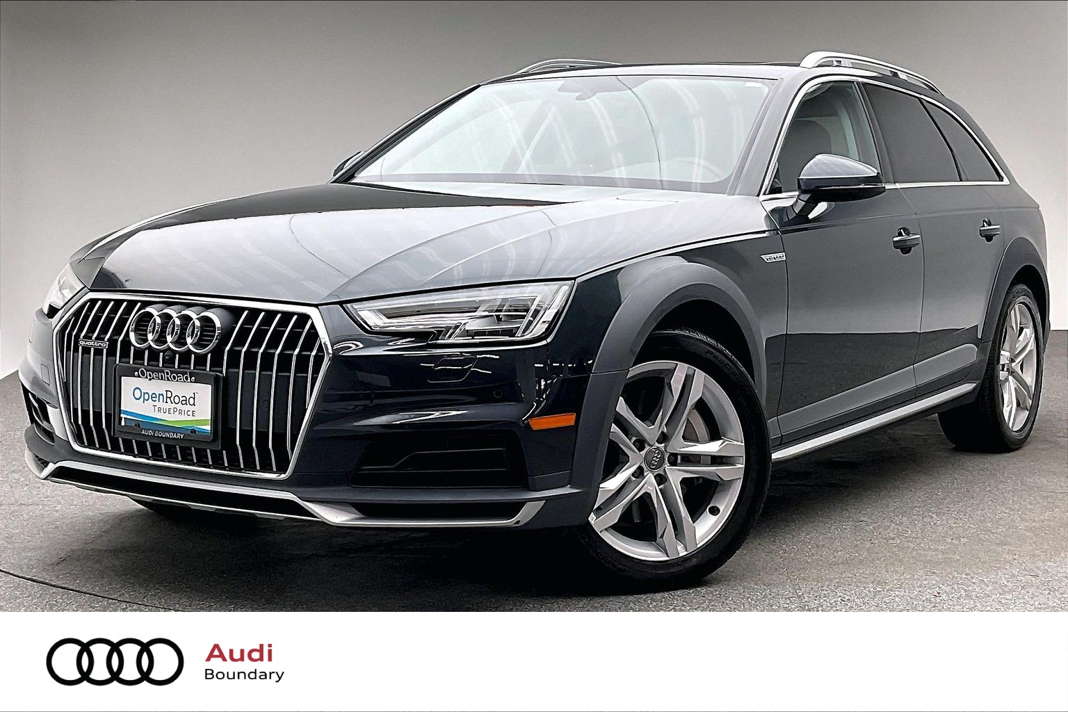 Gray (Manhattan Grey Met) 2019 Audi A4 Allroad Wagon All-Wheel Drive Automatic