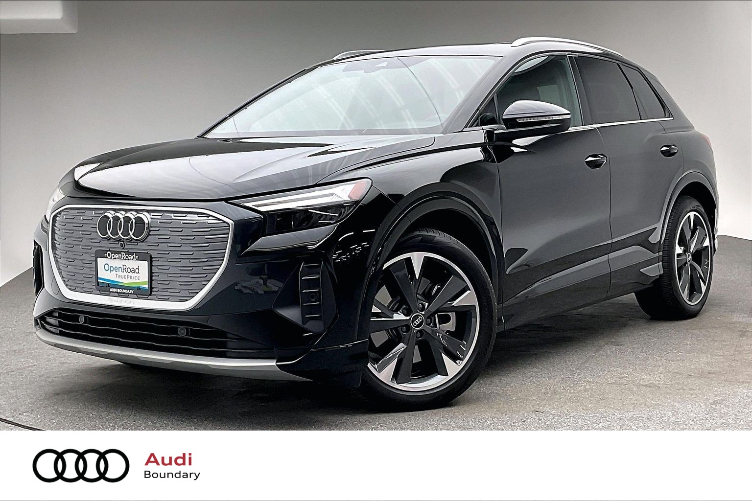Mythos Black Metallic 2025 Audi Q4 e-tron Sportback Sedan Automatic