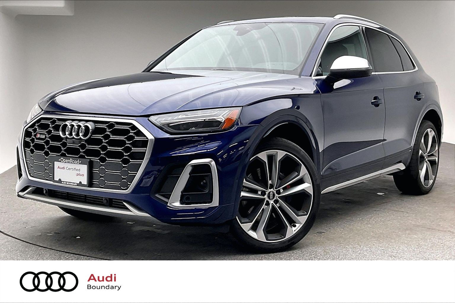 Navarra blue metallic 2023 Audi SQ5 SUV / Crossover All-Wheel Drive Automatic