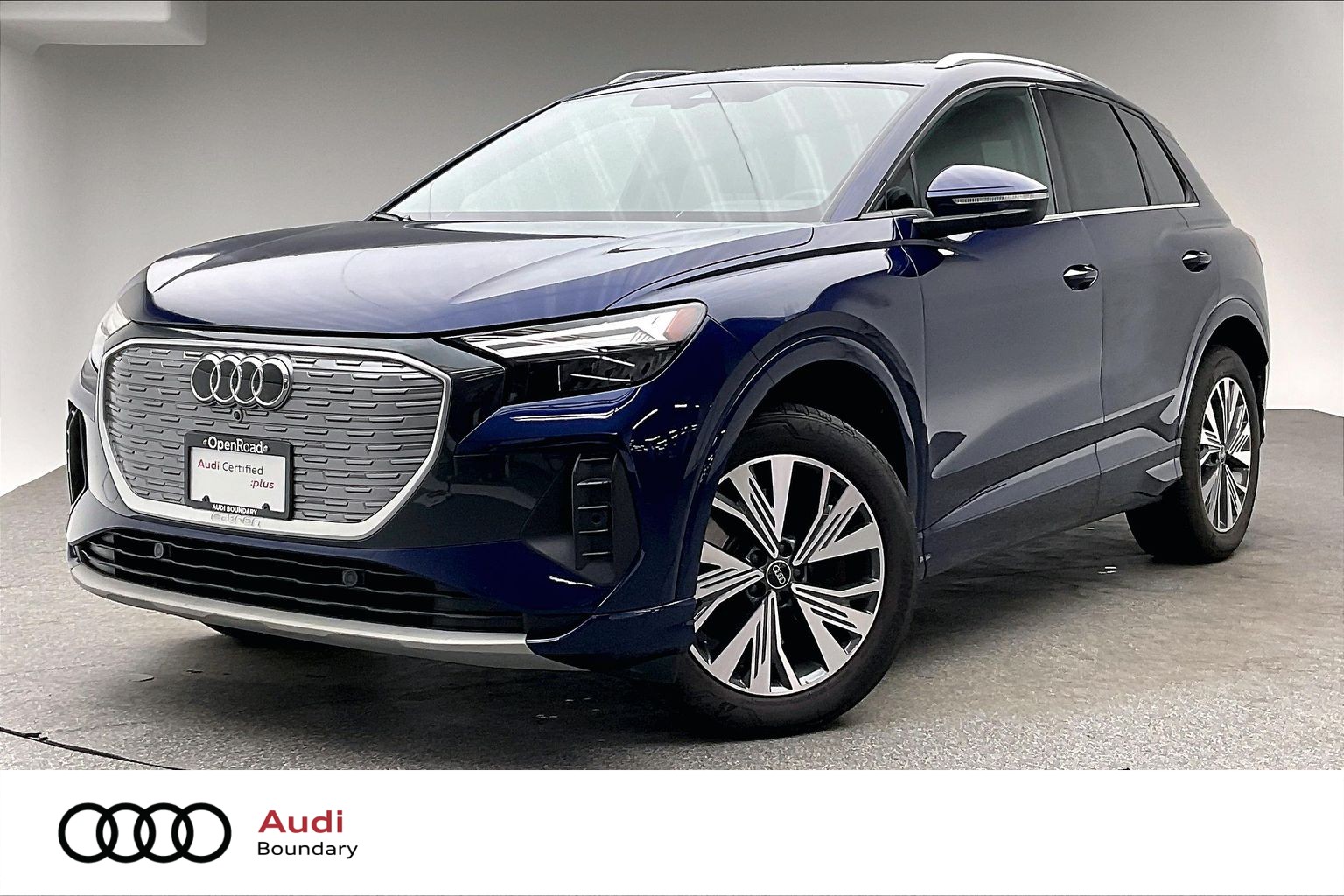 Navarra Blue Metallic 2024 Audi Q4 e-tron SUV / Crossover Automatic