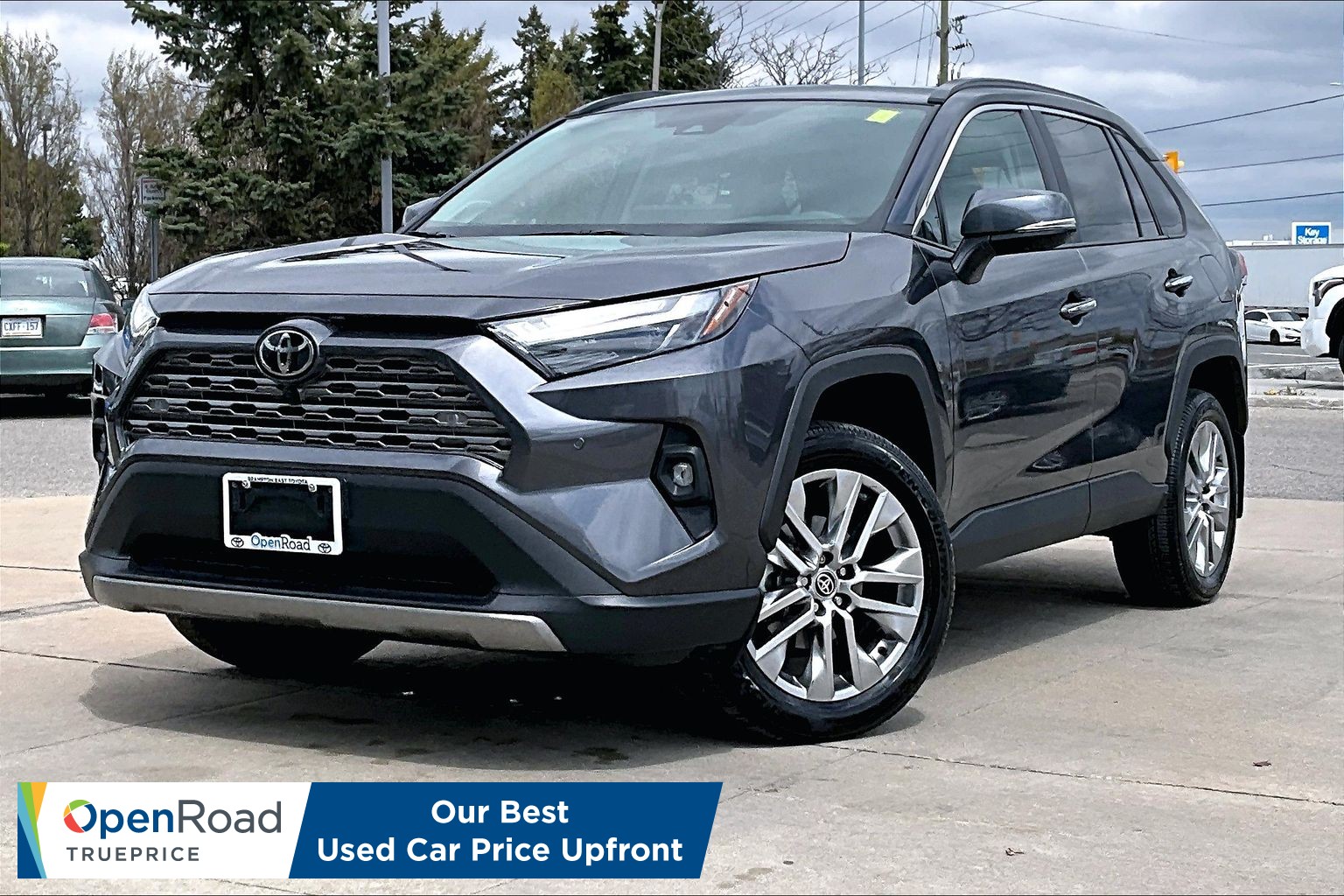 Gray (Magnetic Grey Metallic) 2024 Toyota RAV4 SUV / Crossover All-Wheel Drive Automatic