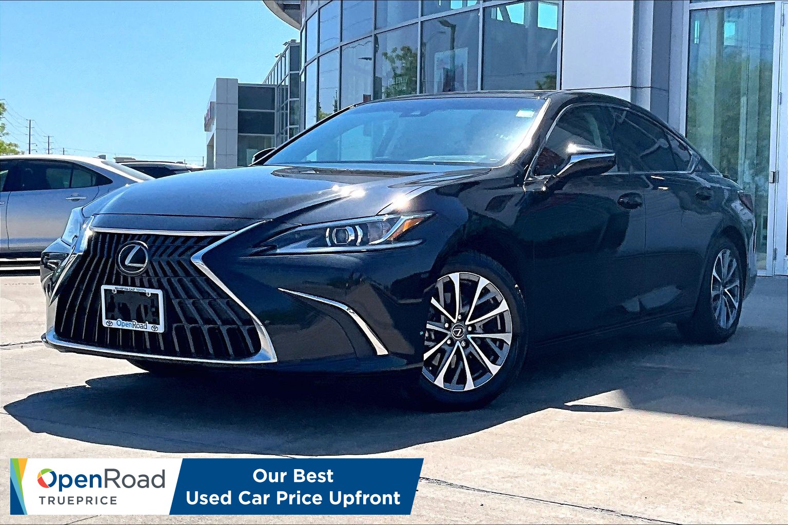 Black 2025 Lexus ES Hybrid Sedan Automatic