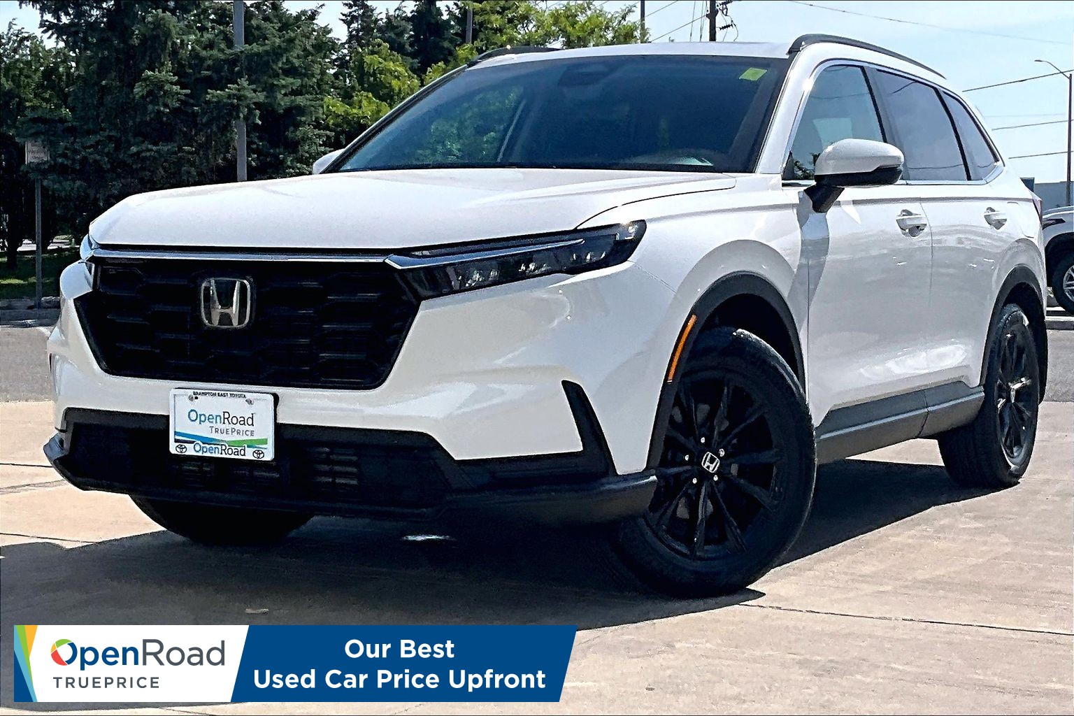 Platinum White Pearl 2024 Honda CR-V Sport AWD SUV / Crossover Automatic