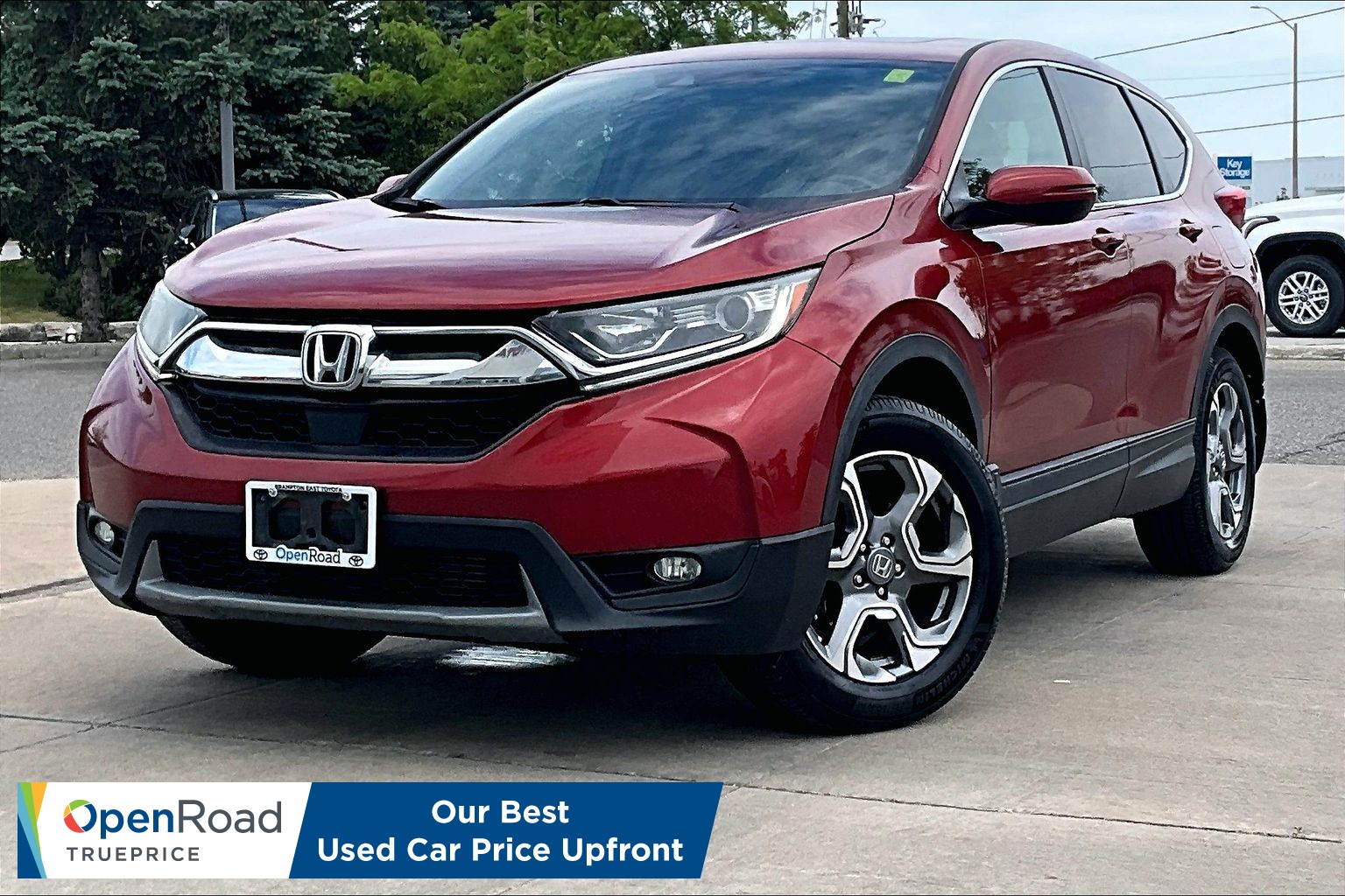 Red 2018 Honda CR-V EX-L AWD SUV / Crossover All-Wheel Drive Automatic
