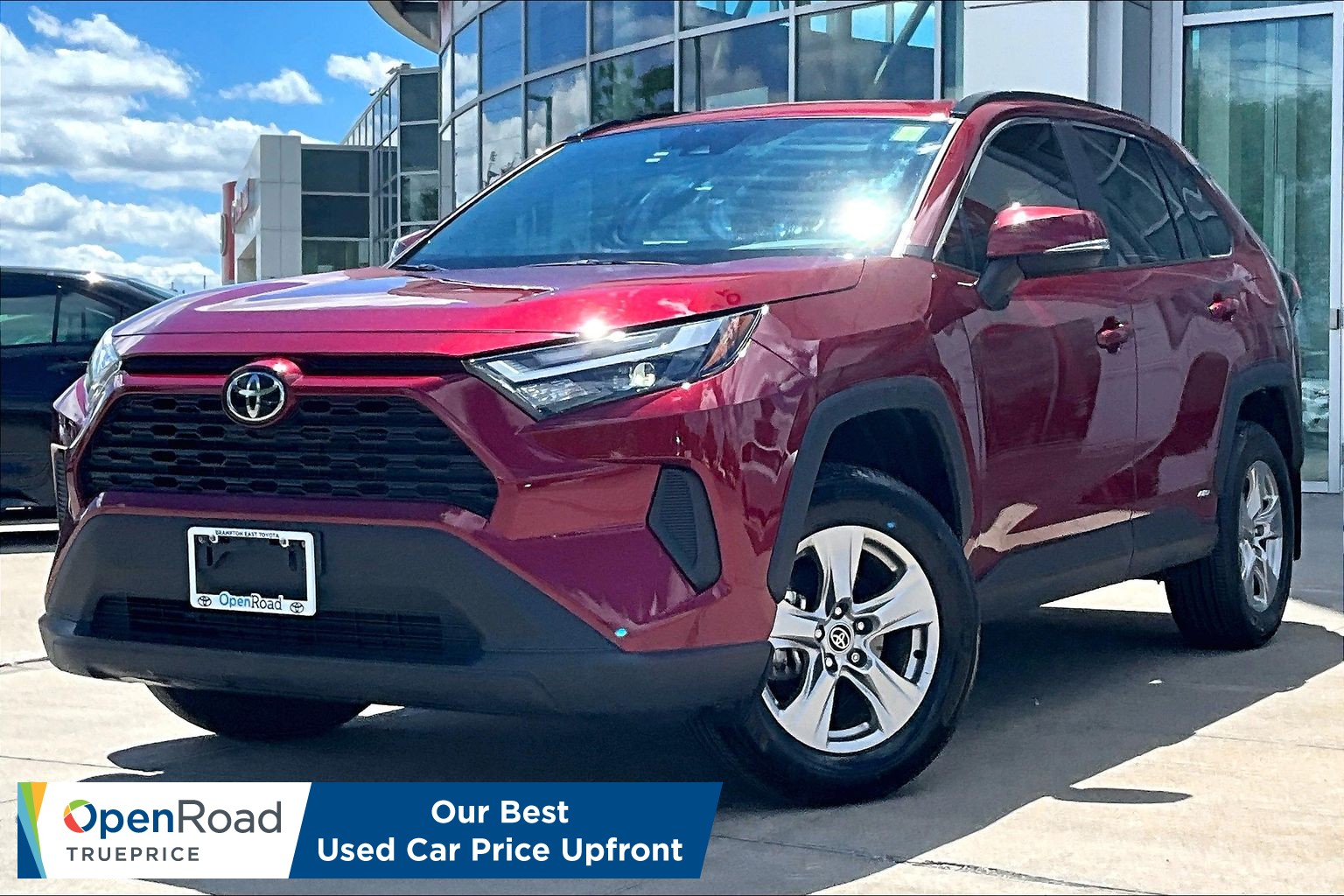 Red (Ruby Flare Pearl) 2025 Toyota RAV4 Hybrid XLE AWD SUV / Crossover All-Wheel Drive Automatic