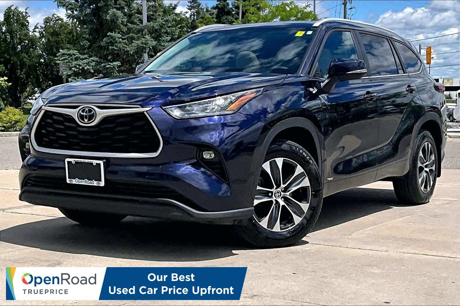 Blueprint 2025 Toyota Highlander Hybrid XLE AWD SUV / Crossover All-Wheel Drive Automatic