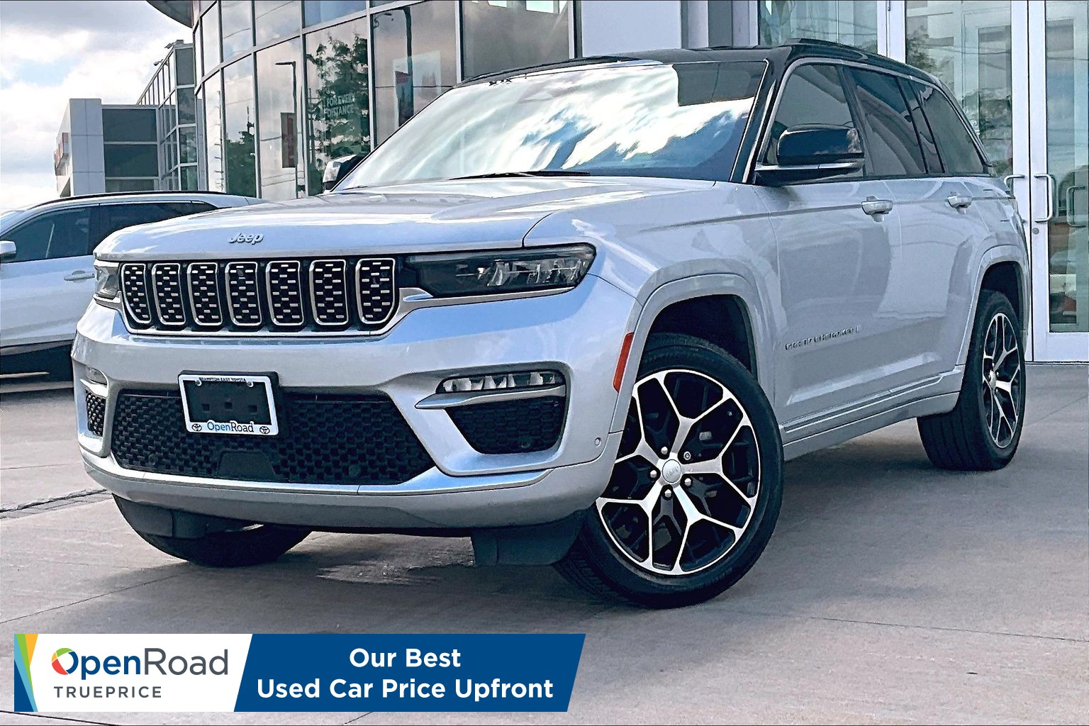 Silver Zynith 2024 Jeep Grand Cherokee SUV / Crossover Four-Wheel Drive Automatic