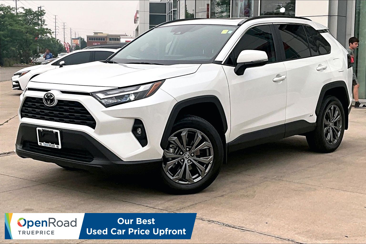 White 2025 Toyota RAV4 Hybrid SUV / Crossover All-Wheel Drive