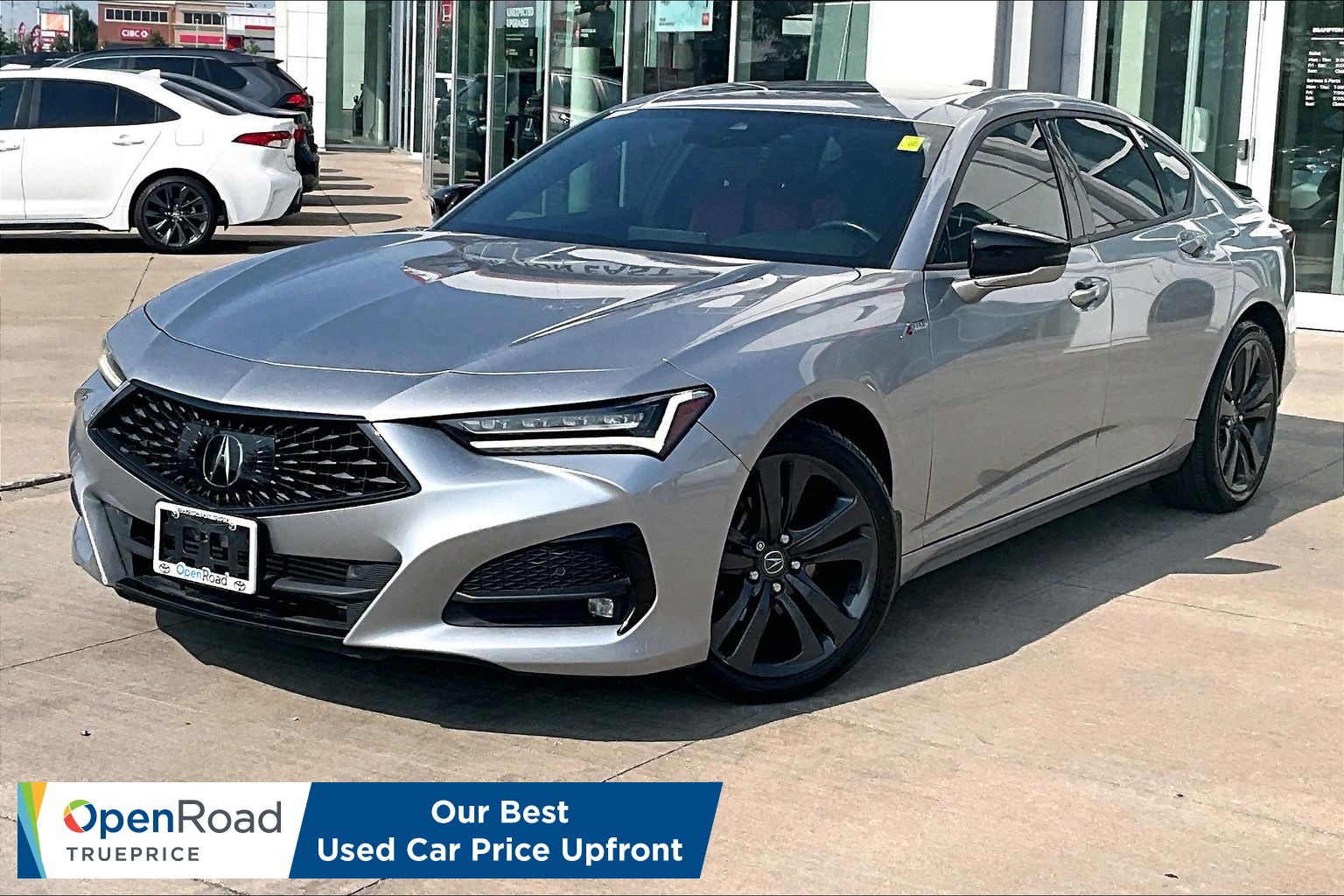 Lunar Silver Met 2022 Acura TLX Sedan All-Wheel Drive Automatic