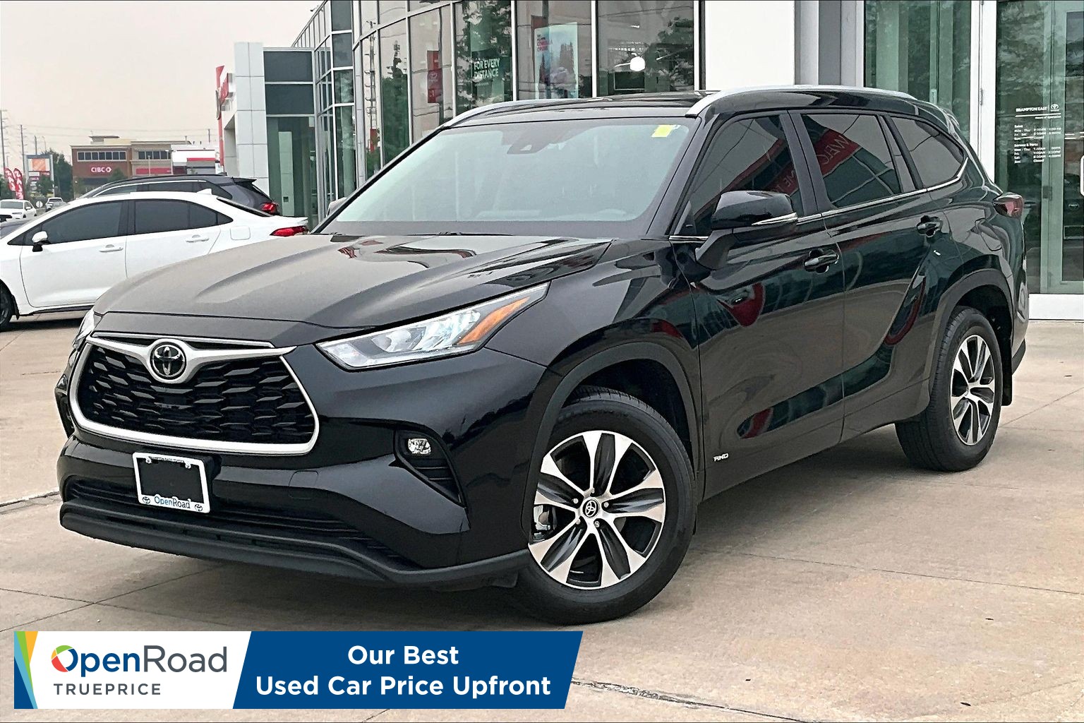 Black 2026 Toyota Highlander Hybrid SUV / Crossover All-Wheel Drive Automatic