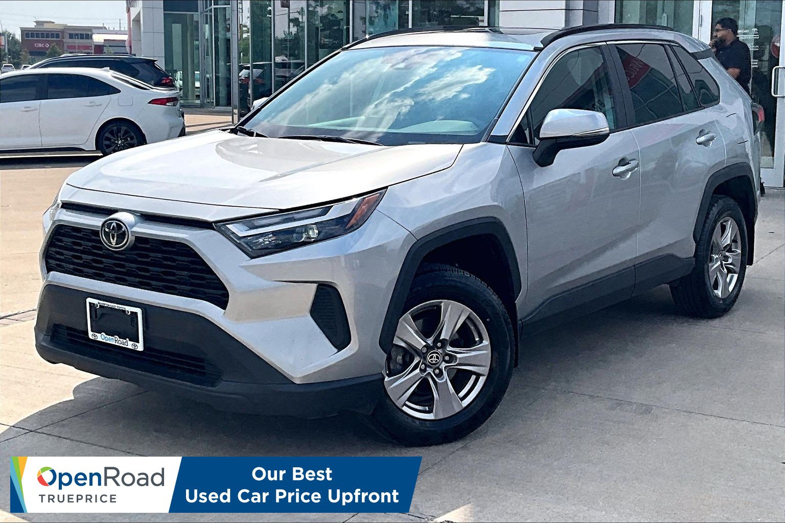 Silver Sky Metalic 2024 Toyota RAV4 SUV / Crossover All-Wheel Drive Automatic
