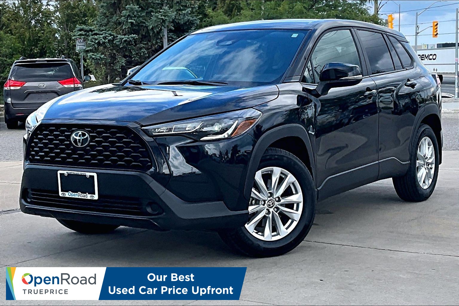 Jet Black Mica 2025 Toyota Corolla Cross SUV / Crossover Front-Wheel Drive Automatic