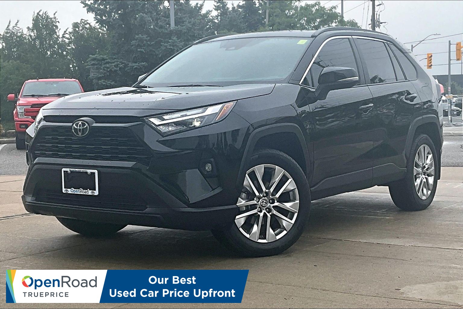 Midnight Black Metallic 2025 Toyota RAV4 SUV / Crossover All-Wheel Drive Automatic