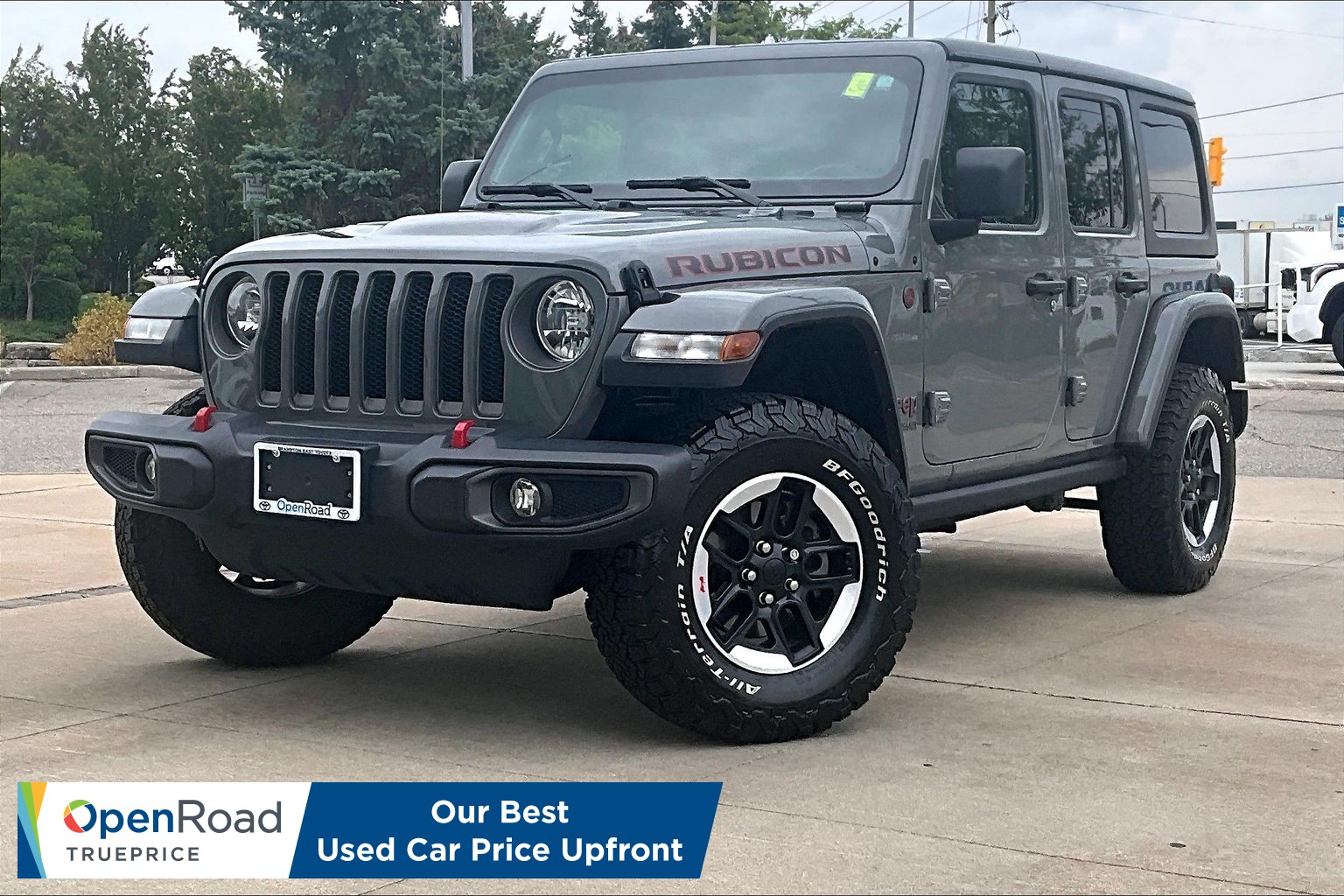 Gray 2021 Jeep Wrangler SUV / Crossover Four-Wheel Drive Automatic