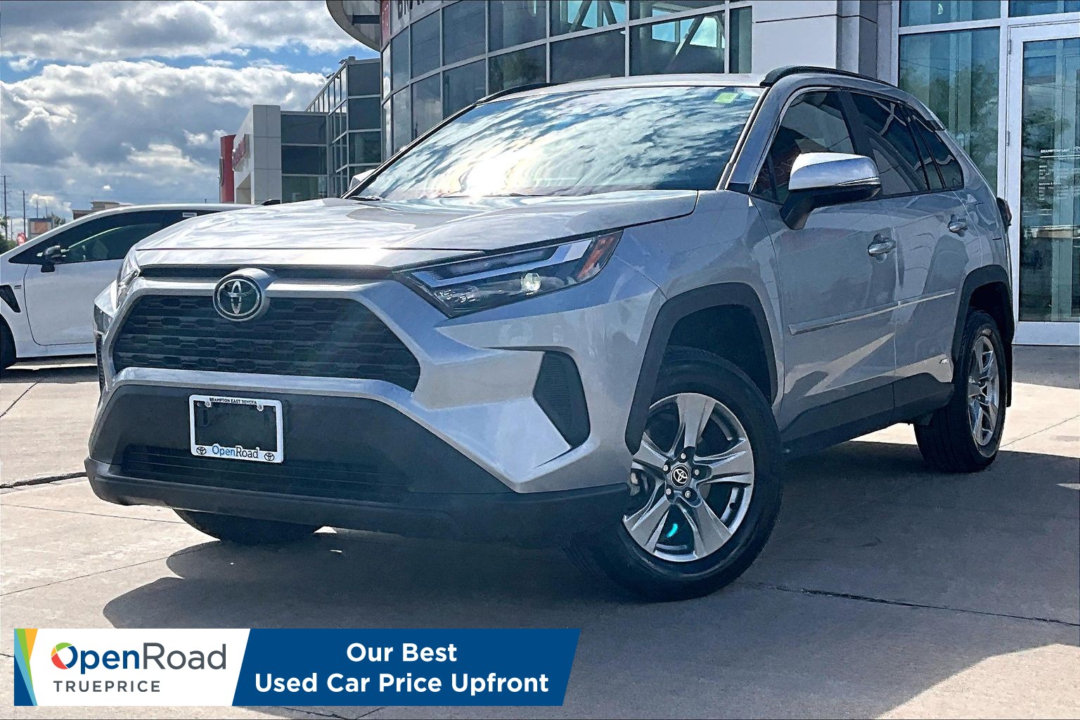 Silver Sky Metallic 2025 Toyota RAV4 Hybrid SUV / Crossover All-Wheel Drive Automatic