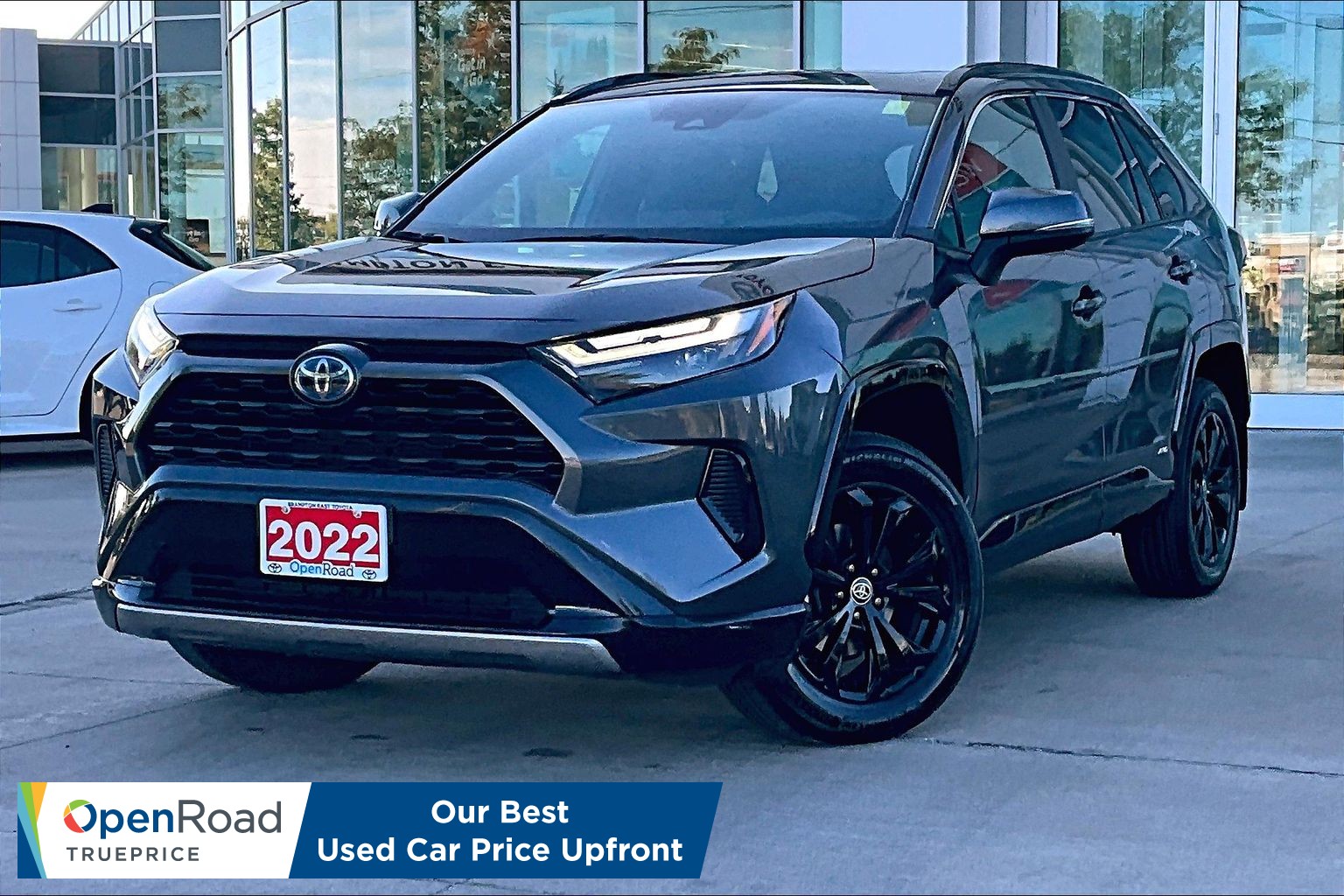 Gray (Magnetic Grey Metallic) 2022 Toyota RAV4 Hybrid SUV / Crossover All-Wheel Drive Automatic