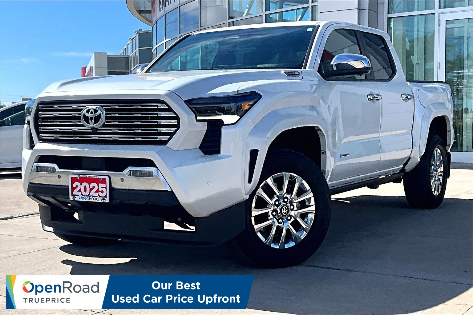 White (Wind Chill Pearl) 2025 Toyota Tacoma Pickup Truck  Automatic