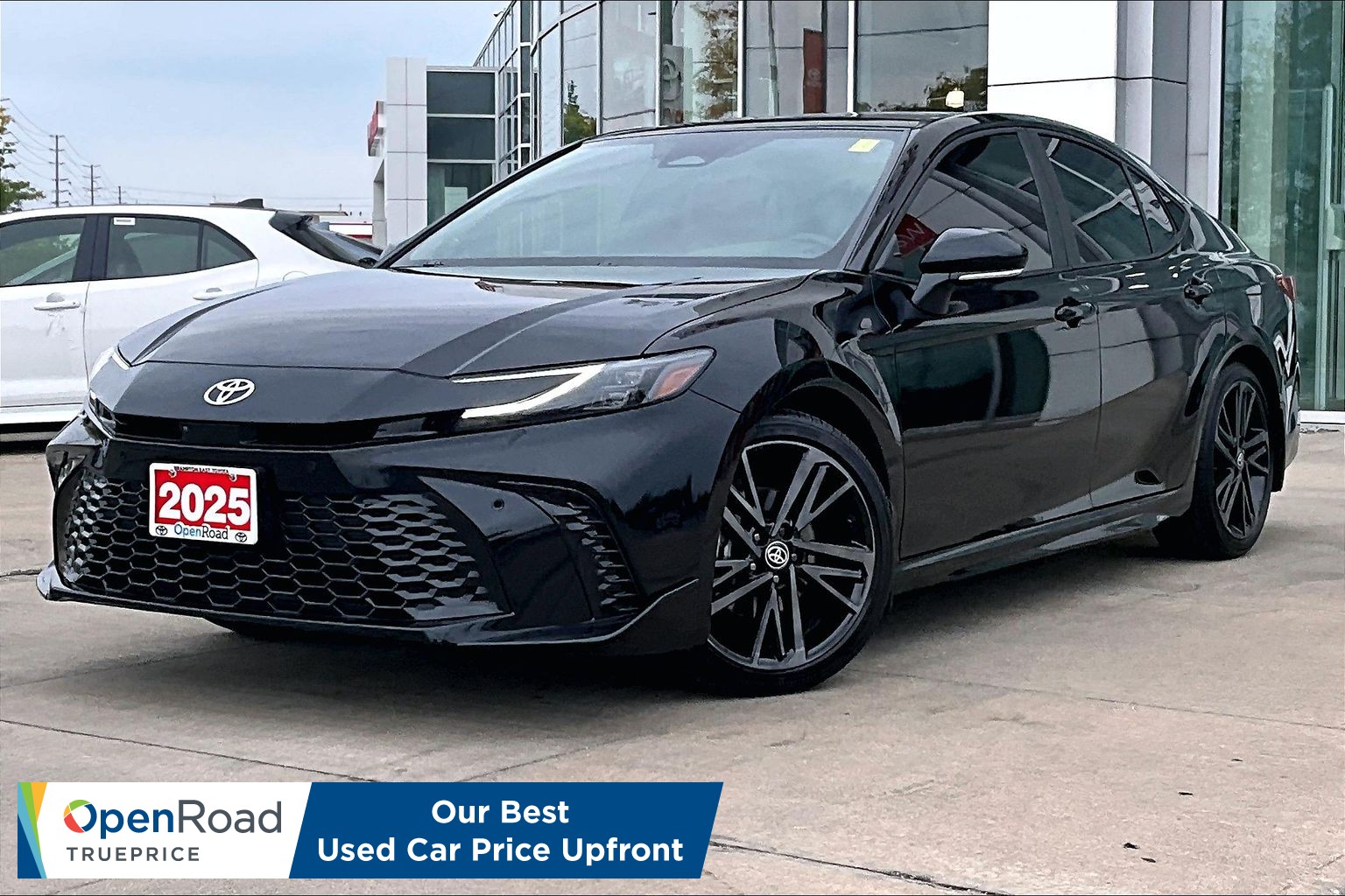 Black metallic 2025 Toyota Camry Sedan All-Wheel Drive Automatic