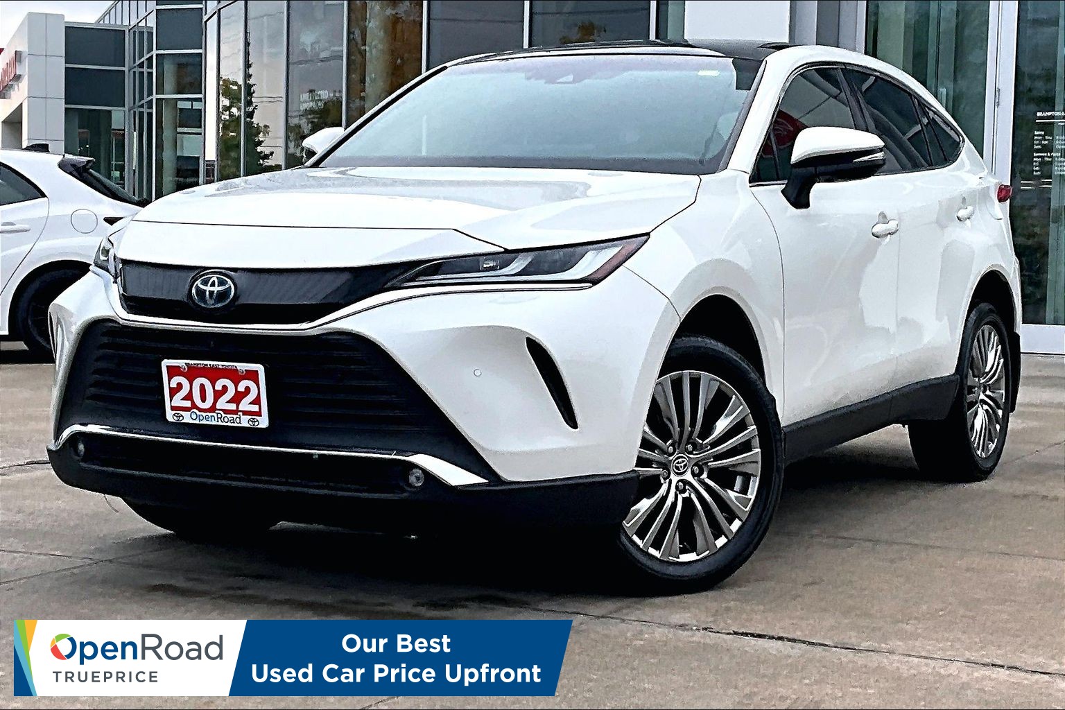 White 2022 Toyota Venza SUV / Crossover All-Wheel Drive Automatic