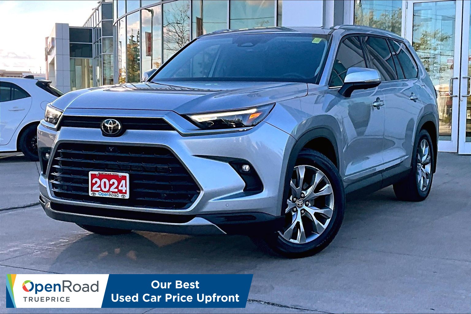 Celestial Silver Met 2024 Toyota Grand Highlander Hybrid SUV / Crossover All-Wheel Drive Automatic