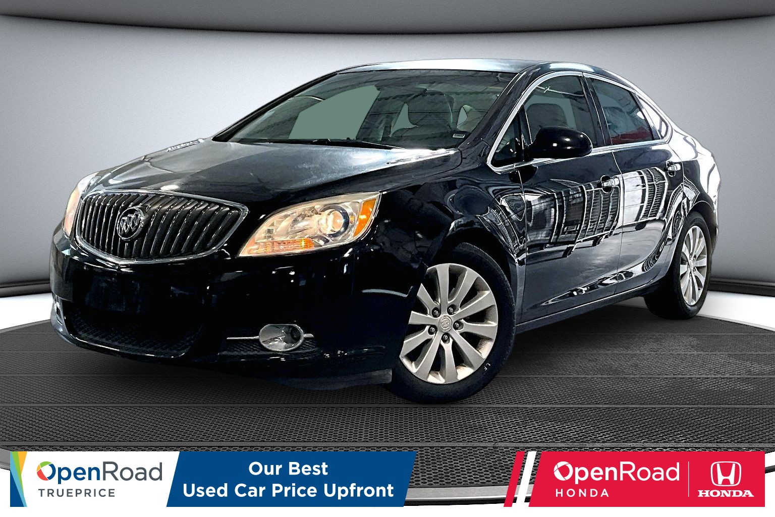 Black Onyx 2012 Buick Verano FWD Sedan Front-Wheel Drive Automatic