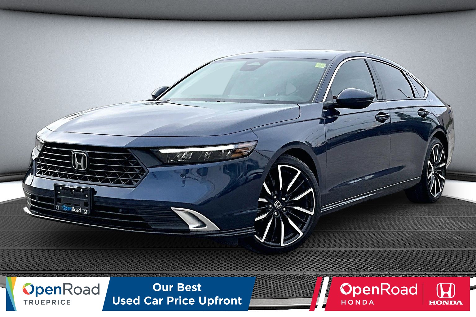 CANYON RIVER BLUE METALLIC 2025 Honda Accord Hybrid Sedan Front-Wheel Drive Automatic