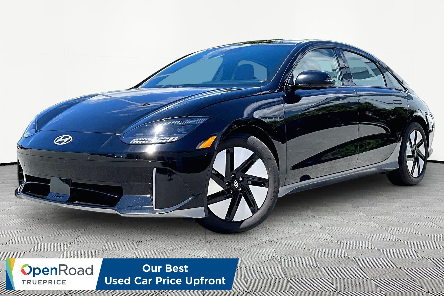Abyss Black Pearl 2024 Hyundai Ioniq 6 Preferred AWD Sedan Automatic