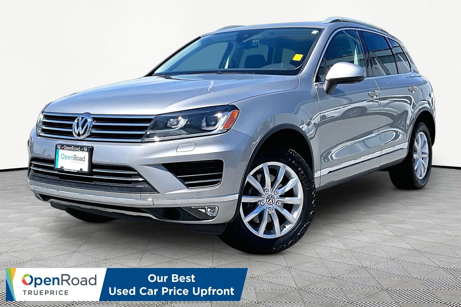 Tungsten Silver Met 2016 Volkswagen Touareg SUV / Crossover Automatic