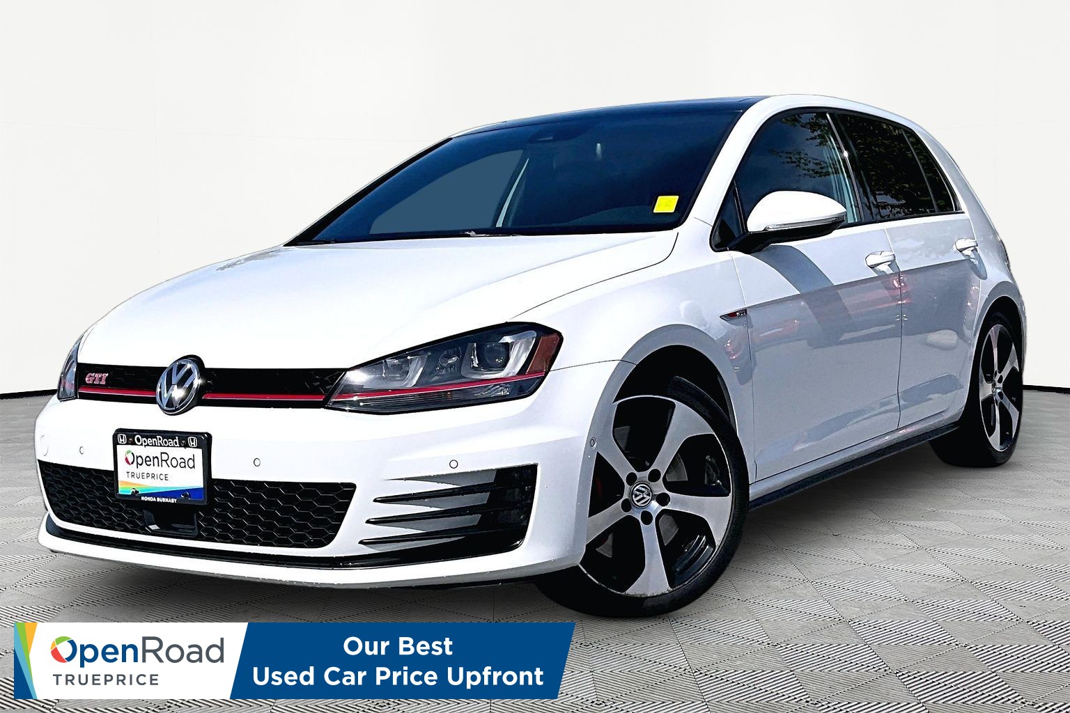 Pure White 2016 Volkswagen Golf GTI Hatchback Manual