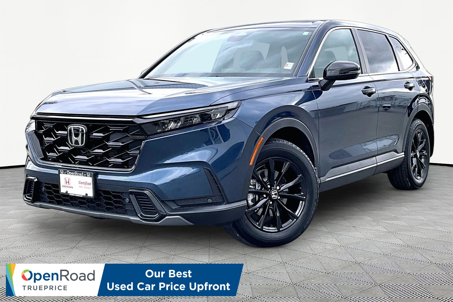 CANYON RIVER BLUE METALLIC 2025 Honda CR-V Hybrid SUV / Crossover Automatic