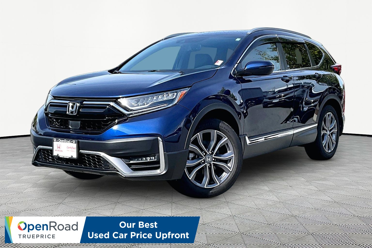 Black (Obsidian Blue Pearl) 2021 Honda CR-V SUV / Crossover All-Wheel Drive Automatic