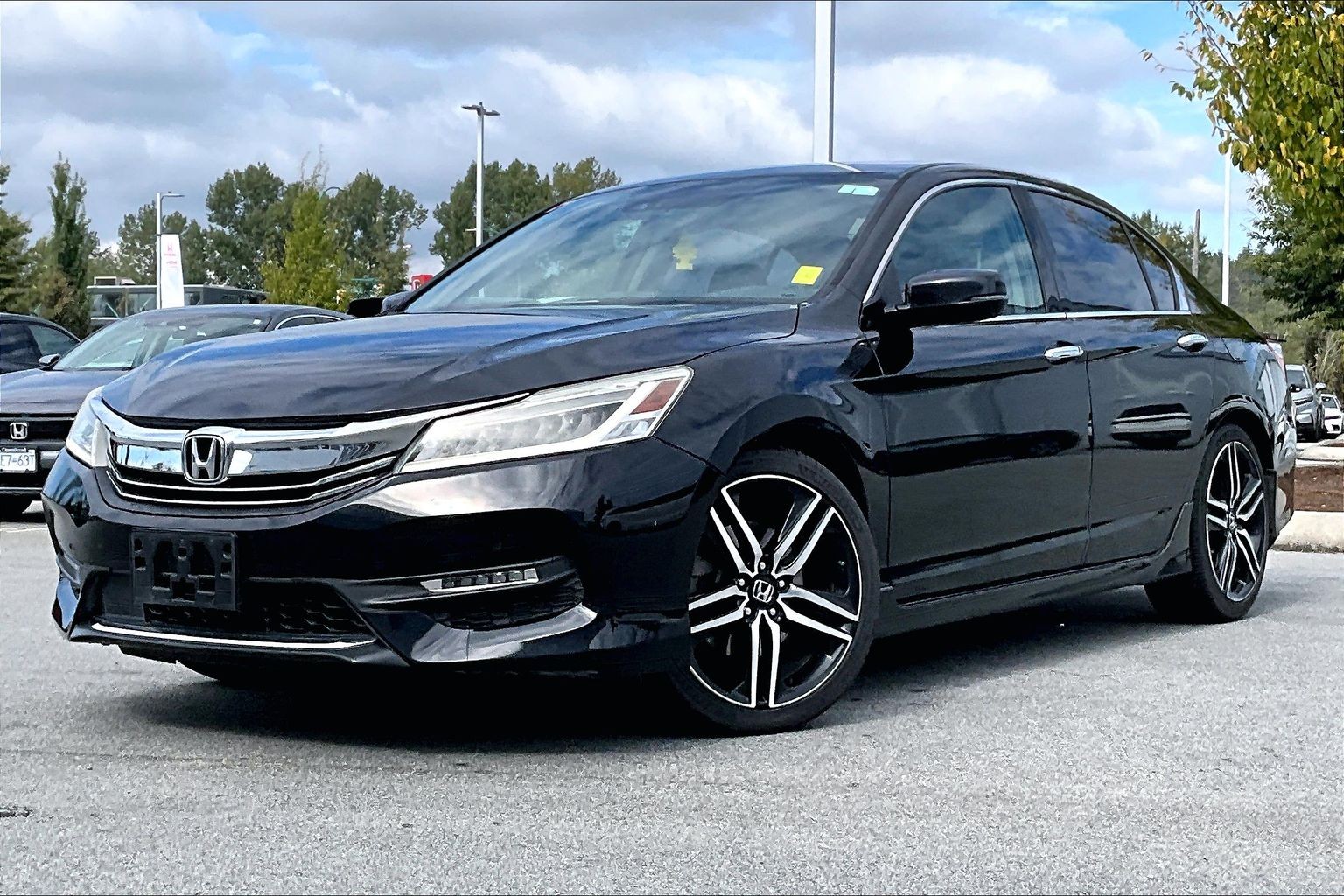 Crystal Black Pearl 2017 Honda Accord Sedan Front-Wheel Drive Automatic